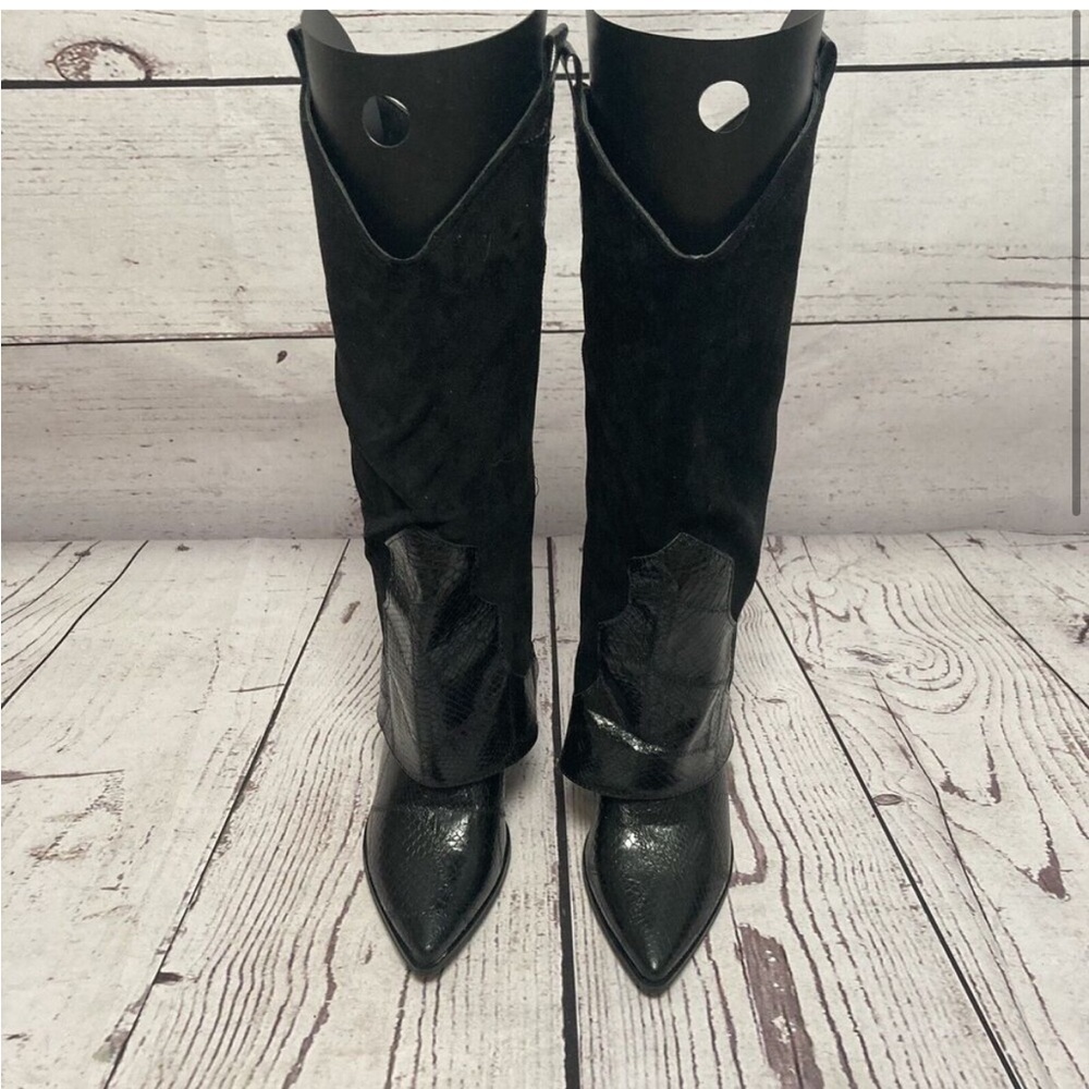 Western Fold Over Boots